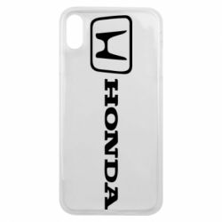 Чехол для iPhone Xs Max Логотип Honda - PrintSalon