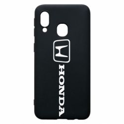 Чехол для Samsung A40 Логотип Honda - PrintSalon