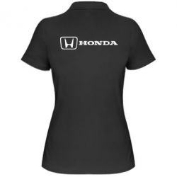 Женское поло Логотип Honda - PrintSalon