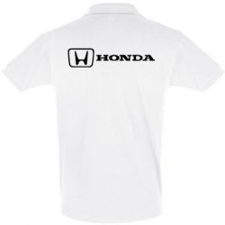 Мужское поло Логотип Honda - PrintSalon
