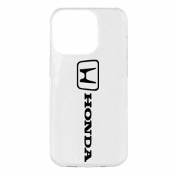 Чехол для iPhone 14 Pro Логотип Honda - PrintSalon