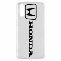 Чехол для Huawei P20 Логотип Honda - PrintSalon