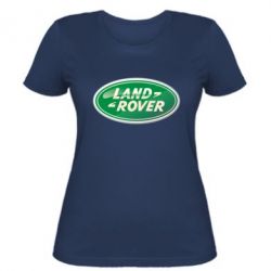 Женская футболка Логотип Land Rover - PrintSalon