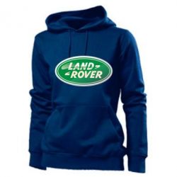 Женское худи Логотип Land Rover - PrintSalon