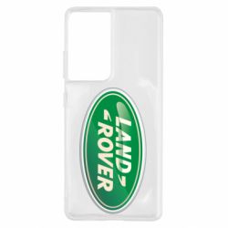 Чехол для Samsung S21 Ultra Логотип Land Rover - PrintSalon