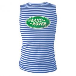 Майка-тельняшка Логотип Land Rover - PrintSalon
