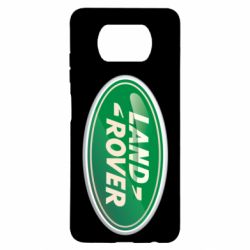 Чехол для Xiaomi Poco X3 Логотип Land Rover - PrintSalon