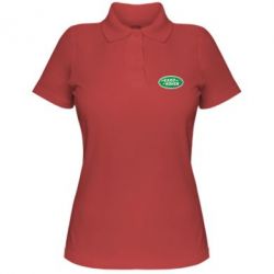 Женское поло Логотип Land Rover - PrintSalon