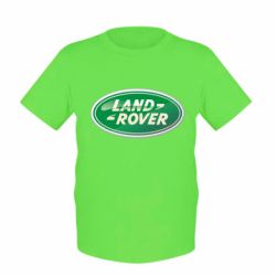 Детская футболка Логотип Land Rover - PrintSalon