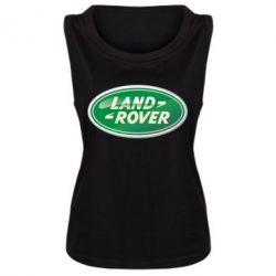 Женская майка Логотип Land Rover - PrintSalon