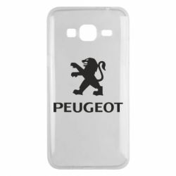 Чехол для Samsung J3 2016 Логотип Peugeot - PrintSalon