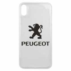 Чохол для iPhone Xs Max Логотип Peugeot