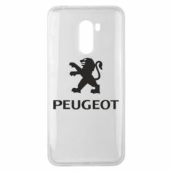 Чехол для Xiaomi Pocophone F1 Логотип Peugeot - PrintSalon