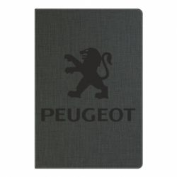 Блокнот с принто Логотип Peugeot - PrintSalon