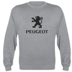 Cвитшот Логотип Peugeot - PrintSalon