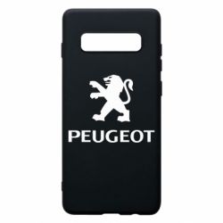 Чехол для Samsung S10+ Логотип Peugeot - PrintSalon