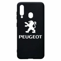 Чехол для Samsung A60 Логотип Peugeot - PrintSalon
