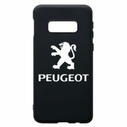Чехол для Samsung S10e Логотип Peugeot - PrintSalon