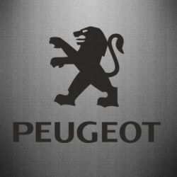 Наклейка Логотип Peugeot - PrintSalon