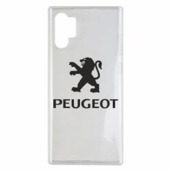 Чехол для Samsung Note 10 Plus Логотип Peugeot - PrintSalon