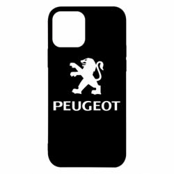 Чехол для iPhone 12 Логотип Peugeot - PrintSalon