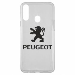 Чехол для Samsung A20s Логотип Peugeot - PrintSalon