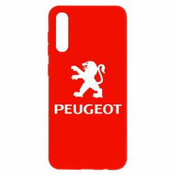 Чехол для Samsung A50 Логотип Peugeot - PrintSalon