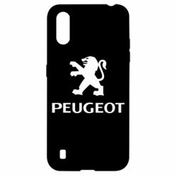 Чехол для Samsung A01/M01 Логотип Peugeot - PrintSalon