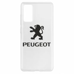Чехол для Samsung S20 FE Логотип Peugeot - PrintSalon