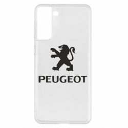 Чехол для Samsung S21+ Логотип Peugeot - PrintSalon