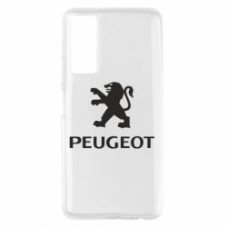 Чехол для Huawei P Smart 2021 Логотип Peugeot - PrintSalon