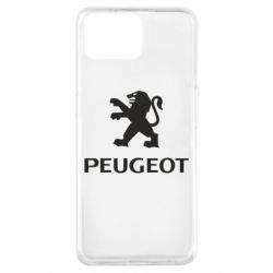 Чехол для Oppo A73 Логотип Peugeot - PrintSalon