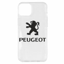 Чехол для iPhone 14 Plus Логотип Peugeot - PrintSalon