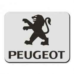 Коврик для мыши Логотип Peugeot - PrintSalon