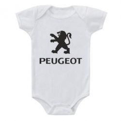 Детский бодик Логотип Peugeot