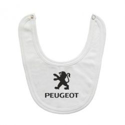 Слюнявчик  Логотип Peugeot - PrintSalon