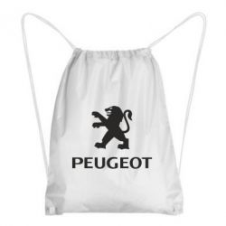 Рюкзак-мешок Логотип Peugeot - PrintSalon
