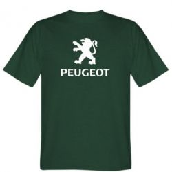 Мужская футболка Stedman Логотип Peugeot - PrintSalon