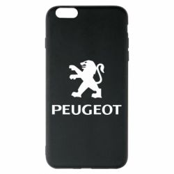 Чехол для iPhone 6 Plus/6S Plus Логотип Peugeot - PrintSalon