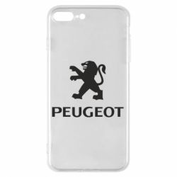 Чехол для iPhone 7 Plus Логотип Peugeot - PrintSalon