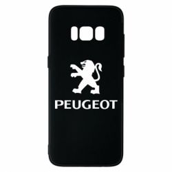 Чехол для Samsung S8 Логотип Peugeot - PrintSalon