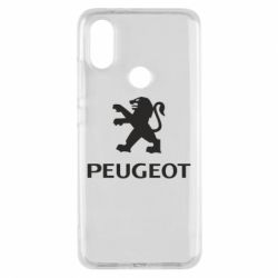 Чехол для Xiaomi Mi A2 Логотип Peugeot - PrintSalon