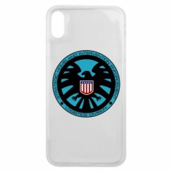 Чехол для iPhone Xs Max Логотип Щита - PrintSalon
