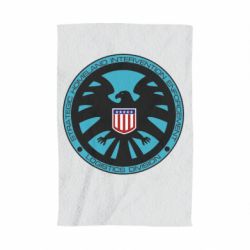 Полотенце с принтом Логотип Щита - PrintSalon