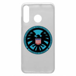 Чехол для Huawei P30 Lite Логотип Щита - PrintSalon