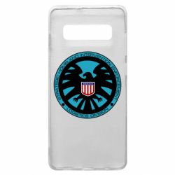 Чехол для Samsung S10+ Логотип Щита - PrintSalon