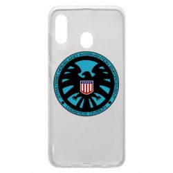 Чехол для Samsung A20 Логотип Щита - PrintSalon