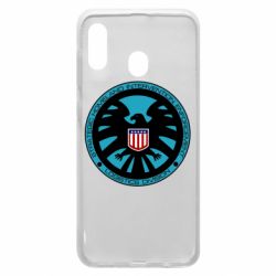 Чехол для Samsung A30 Логотип Щита - PrintSalon