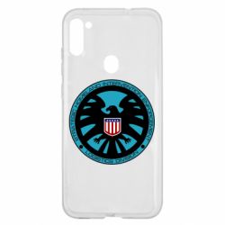 Чехол для Samsung A11/M11 Логотип Щита - PrintSalon