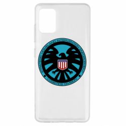 Чехол для Samsung A51 Логотип Щита - PrintSalon